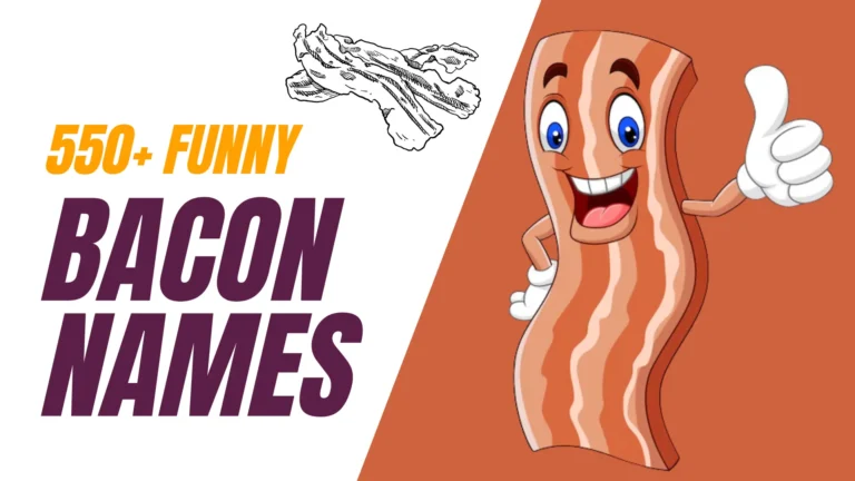 327+ Funny Bacon Names & Meanings [2024]