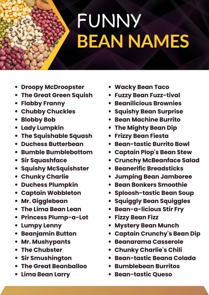 350-funny-bean-names-unique-ideas-generator