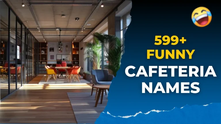 Funny Cafeteria Names [339+ Ideas + Generator]