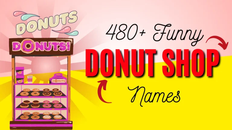 377+ Funny Donut Shop Name Ideas + Generator [2024]