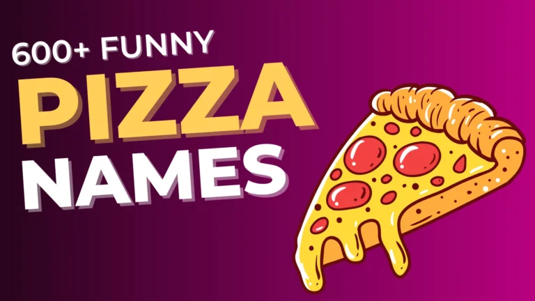 Funny Pizza Names: 297+ Ideas & Meanings