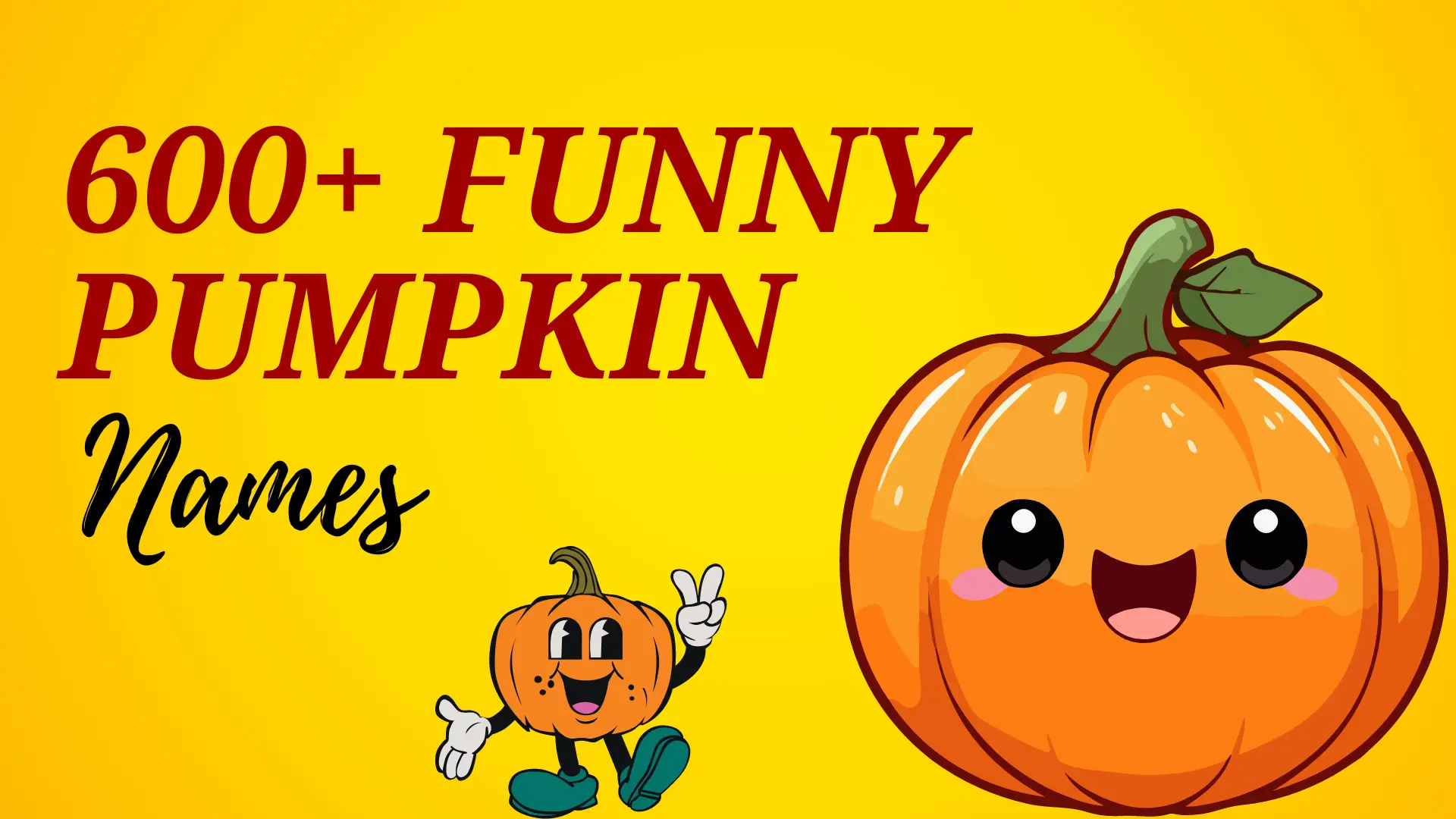 Funny Pumpkin Names