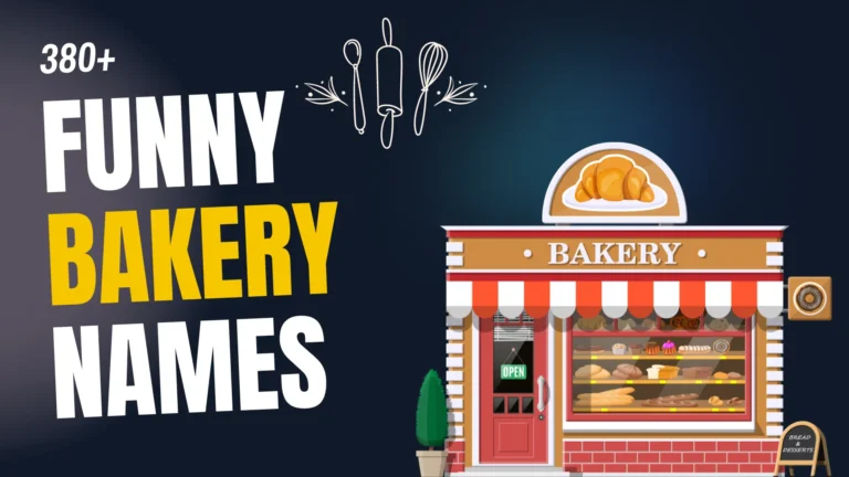 390+ Funny Bakery Names + AI Generator